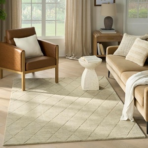 image:imageNourison Home Wool Haven Sage 53 x 73 Area Rug  Easy Clean Non Shedding Bed Room Living Room Dining Room Kitchen 5 x 7Sage