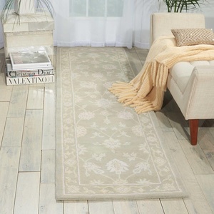 image:imageNourison Home Zephyr Traditional Light Taupe 76 x 96 Area Rug Easy Cleaning Non Shedding Bed Room Living Room Dining Room Kitchen 8x10Silver