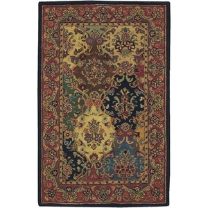 image:imageNourison India House 30x48 Rectangle Traditional Wool Area Rug in MultiColor