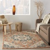 image:imageNourison Home Bahari Rust 5 x 7 Area Rug  Easy Clean Non Shedding Bed Room Living Room Dining Room Kitchen 5 x 7Rust