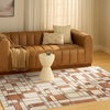 image:imageNourison Home Nordic Ivory Rust 5 x 7 Area Rug  Easy Clean Non Shedding Bed Room Living Room Dining Room Kitchen 5 x 7Ivory Rust