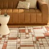 image:imageNourison Home Nordic Ivory Rust 5 x 7 Area Rug  Easy Clean Non Shedding Bed Room Living Room Dining Room Kitchen 5 x 7Ivory Rust