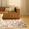 image:imageNourison Home Nordic Ivory Rust 5 x 7 Area Rug  Easy Clean Non Shedding Bed Room Living Room Dining Room Kitchen 5 x 7Ivory Rust