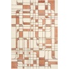 image:imageNourison Home Nordic Ivory Rust 5 x 7 Area Rug  Easy Clean Non Shedding Bed Room Living Room Dining Room Kitchen 5 x 7Ivory Rust