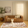 image:imageNourison Home Nordic Ivory Rust 5 x 7 Area Rug  Easy Clean Non Shedding Bed Room Living Room Dining Room Kitchen 5 x 7Ivory Rust