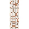 image:imageNourison Home Nordic Ivory Rust 5 x 7 Area Rug  Easy Clean Non Shedding Bed Room Living Room Dining Room Kitchen 5 x 7Ivory Rust