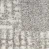 image:imageNourison Home Pacific Shag Ivory Black 53 x 73 Area Rug  Easy Cleaning Non Shedding Bed Room Living Room Dining Room Kitchen 5 x 7Grey