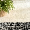 image:imageNourison Home Pacific Shag Ivory Black 53 x 73 Area Rug  Easy Cleaning Non Shedding Bed Room Living Room Dining Room Kitchen 5 x 7Ivory Black