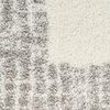 image:imageNourison Home Pacific Shag Ivory Black 53 x 73 Area Rug  Easy Cleaning Non Shedding Bed Room Living Room Dining Room Kitchen 5 x 7Ivory Grey