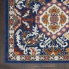 image:imageNourison Home Passion Blue Multicolor 110 x 210 Area Rug  Easy Clean Non Shedding Bed Room Living Room Dining Room Kitchen 2 x 3Blue Multicolor