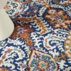 image:imageNourison Home Passion Blue Multicolor 110 x 210 Area Rug  Easy Clean Non Shedding Bed Room Living Room Dining Room Kitchen 2 x 3Blue Multicolor