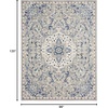 image:imageNourison Home Passion Grey Beige 110 x 210 Area Rug  Easy Clean Non Shedding Bed Room Living Room Dining Room Kitchen 2 x 3Grey Beige