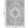 image:imageNourison Home Passion Grey Beige 110 x 210 Area Rug  Easy Clean Non Shedding Bed Room Living Room Dining Room Kitchen 2 x 3Grey Beige
