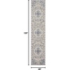 image:imageNourison Home Passion Grey Beige 110 x 210 Area Rug  Easy Clean Non Shedding Bed Room Living Room Dining Room Kitchen 2 x 3Grey Beige