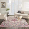 image:imageNourison Home Passion Grey Beige 110 x 210 Area Rug  Easy Clean Non Shedding Bed Room Living Room Dining Room Kitchen 2 x 3Grey Multicolor