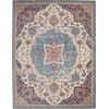 image:imageNourison Home Passion Grey Beige 110 x 210 Area Rug  Easy Clean Non Shedding Bed Room Living Room Dining Room Kitchen 2 x 3Ivory Multicolor