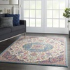 image:imageNourison Home Passion Grey Beige 110 x 210 Area Rug  Easy Clean Non Shedding Bed Room Living Room Dining Room Kitchen 2 x 3Ivory Multicolor