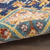 image:imageNourison Home Passion Grey Beige 110 x 210 Area Rug  Easy Clean Non Shedding Bed Room Living Room Dining Room Kitchen 2 x 3Navy Multicolor