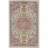 image:imageNourison Home Passion Ivory Pink 110 x 210 Area Rug  Easy Clean Non Shedding Bed Room Living Room Dining Room Kitchen 2 x 3Ivory Pink