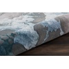 image:imageNourison Home Prismatic Abstract GreySlate 56 x 75 Area Rug Easy Cleaning Non Shedding Bed Room Living Room Dining Room Kitchen 6x7GreySlate