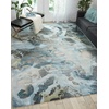 image:imageNourison Home Prismatic Abstract GreySlate 56 x 75 Area Rug Easy Cleaning Non Shedding Bed Room Living Room Dining Room Kitchen 6x7GreySlate