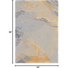 image:imageNourison Home Prismatic Grey Gold 2 x 3 Area Rug  Easy Clean Non Shedding Bed Room Living Room Dining Room Kitchen 2 x 3