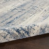 image:imageNourison Home Rustic Textures Modern Artistic IvoryBlue 53 x 73 Area Rug Easy Cleaning Non Shedding Bed Room Living Room Dining Room Kitchen5 x 7Ivory Blue