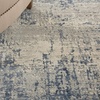 image:imageNourison Home Rustic Textures Modern Artistic IvoryBlue 53 x 73 Area Rug Easy Cleaning Non Shedding Bed Room Living Room Dining Room Kitchen5 x 7Ivory Blue