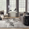 image:imageNourison Home Twilight Abstract GreyIvoryBlack 2 x 3 Area Rug Easy Cleaning Non Shedding Bed Room Living Room Dining Room Kitchen 2x3GreyIvoryBlack