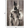 image:imageNourison Home Twilight Abstract GreyIvoryBlack 2 x 3 Area Rug Easy Cleaning Non Shedding Bed Room Living Room Dining Room Kitchen 2x3GreyIvoryBlack