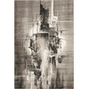image:imageNourison Home Twilight Abstract GreyIvoryBlack 2 x 3 Area Rug Easy Cleaning Non Shedding Bed Room Living Room Dining Room Kitchen 2x3GreyIvoryBlack