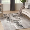 image:imageNourison Home Twilight Abstract GreyIvoryBlack 2 x 3 Area Rug Easy Cleaning Non Shedding Bed Room Living Room Dining Room Kitchen 2x3GreyIvoryBlack