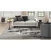 image:imageNourison Home Twilight Abstract GreyIvoryBlack 2 x 3 Area Rug Easy Cleaning Non Shedding Bed Room Living Room Dining Room Kitchen 2x3GreyIvoryBlack