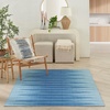 image:imageNourison Home Vintage Home Brown 5 x 7 Area Rug  Easy Clean Non Shedding Bed Room Living Room Dining Room Kitchen 5 x 7Blue