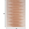 image:imageNourison Home Vintage Home Brown 5 x 7 Area Rug  Easy Clean Non Shedding Bed Room Living Room Dining Room Kitchen 5 x 7Brown