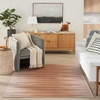 image:imageNourison Home Vintage Home Brown 5 x 7 Area Rug  Easy Clean Non Shedding Bed Room Living Room Dining Room Kitchen 5 x 7Brown