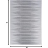 image:imageNourison Home Vintage Home Brown 5 x 7 Area Rug  Easy Clean Non Shedding Bed Room Living Room Dining Room Kitchen 5 x 7Grey