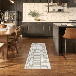 image:imageNourison Home Nordic Ivory Rust 5 x 7 Area Rug  Easy Clean Non Shedding Bed Room Living Room Dining Room Kitchen 5 x 7Ivory Multicolor