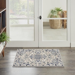 image:imageNourison Home Passion Grey Beige 110 x 210 Area Rug  Easy Clean Non Shedding Bed Room Living Room Dining Room Kitchen 2 x 3Grey Beige