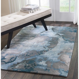 image:imageNourison Home Prismatic Abstract GreySlate 56 x 75 Area Rug Easy Cleaning Non Shedding Bed Room Living Room Dining Room Kitchen 6x7GreySlate