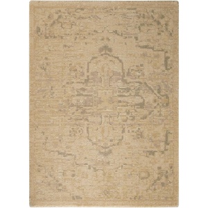 image:imageNourison Home Silk Elements Sand 23 x 3 Area Rug  Easy Clean Non Shedding Bed Room Living Room Dining Room Kitchen 2 x 3Sand
