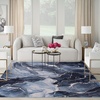 image:imageInspire Me Home Dcor Daydream Abstract Machine Washable Navy Blue 53 x 73 Area Rug Easy Cleaning Non Shedding Bed Room Living Room Dining Room Kitchen 5x7Navy Blue
