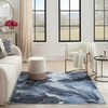 image:imageInspire Me Home Dcor Daydream Abstract Machine Washable Navy Blue 53 x 73 Area Rug Easy Cleaning Non Shedding Bed Room Living Room Dining Room Kitchen 5x7Navy Blue