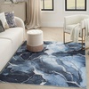 image:imageInspire Me Home Dcor Daydream Abstract Machine Washable Navy Blue 53 x 73 Area Rug Easy Cleaning Non Shedding Bed Room Living Room Dining Room Kitchen 5x7Navy Blue