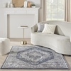 image:imageKathy Ireland American Manor Blue 311 x 511 Area Rug Easy Clean Non Shedding Bed Room Living Room Dining Room Kitchen 4x6