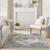 image:imageKathy Ireland American Manor Grey 311 x 511 Area Rug Easy Clean Non Shedding Bed Room Living Room Dining Room Kitchen 4x6