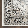 image:imageNourison Dekor Ivory Charcoal 710 x 910 Area Rug  Easy Clean Non Shedding Bed Room Living Room Dining Room Kitchen 8 x 10