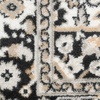 image:imageNourison Dekor Ivory Charcoal 710 x 910 Area Rug  Easy Clean Non Shedding Bed Room Living Room Dining Room Kitchen 8 x 10