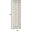image:imageNourison Glam Geometric IvoryTaupe 311 x 511 Area Rug Easy Cleaning Non Shedding Bed Room Living Room Dining Room Kitchen 4x6 IvoryTaupe
