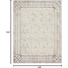 image:imageNourison Glam Geometric IvoryTaupe 311 x 511 Area Rug Easy Cleaning Non Shedding Bed Room Living Room Dining Room Kitchen 4x6 IvoryTaupe
